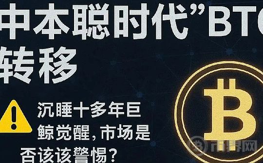 史上最大“中本聪时代”比特币转移：市场该警惕吗？(1)