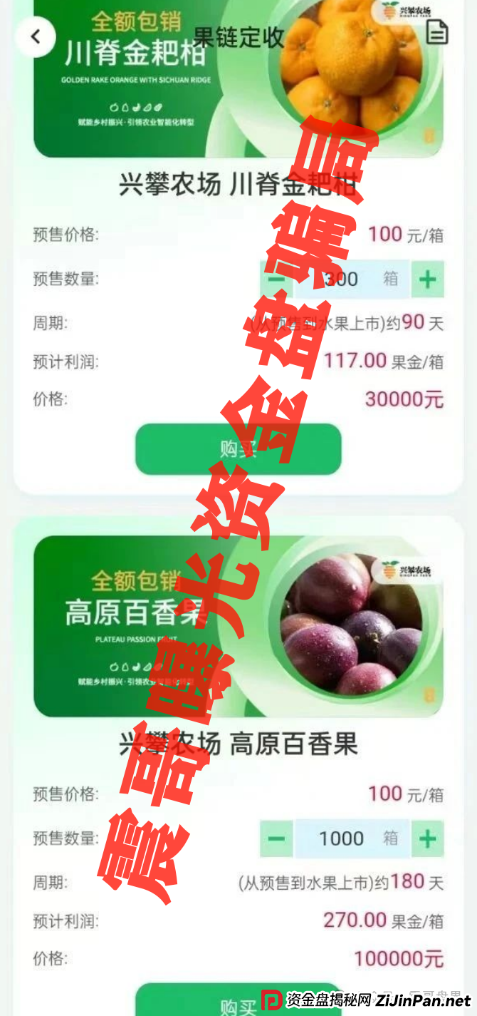 兴攀农场资金盘骗局高度预警，即将崩盘跑路，圈钱上亿(3)