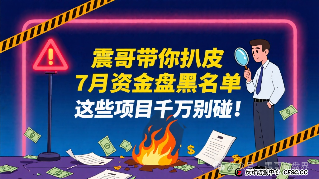 7月资金盘黑名单:,BRIGC,AIDAV2,吉尼斯AI炒股,中巴光伏,VortexTrade,GENERAC储
