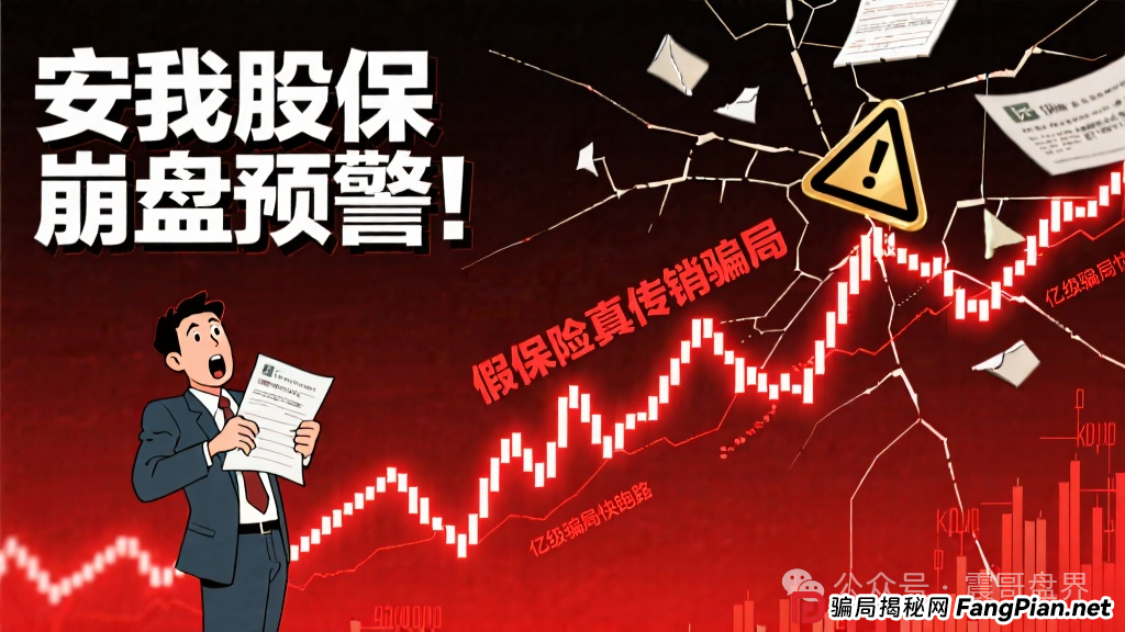 安我股保要崩盘了!震哥扒皮:假保险真传销,亿级骗局快跑路!