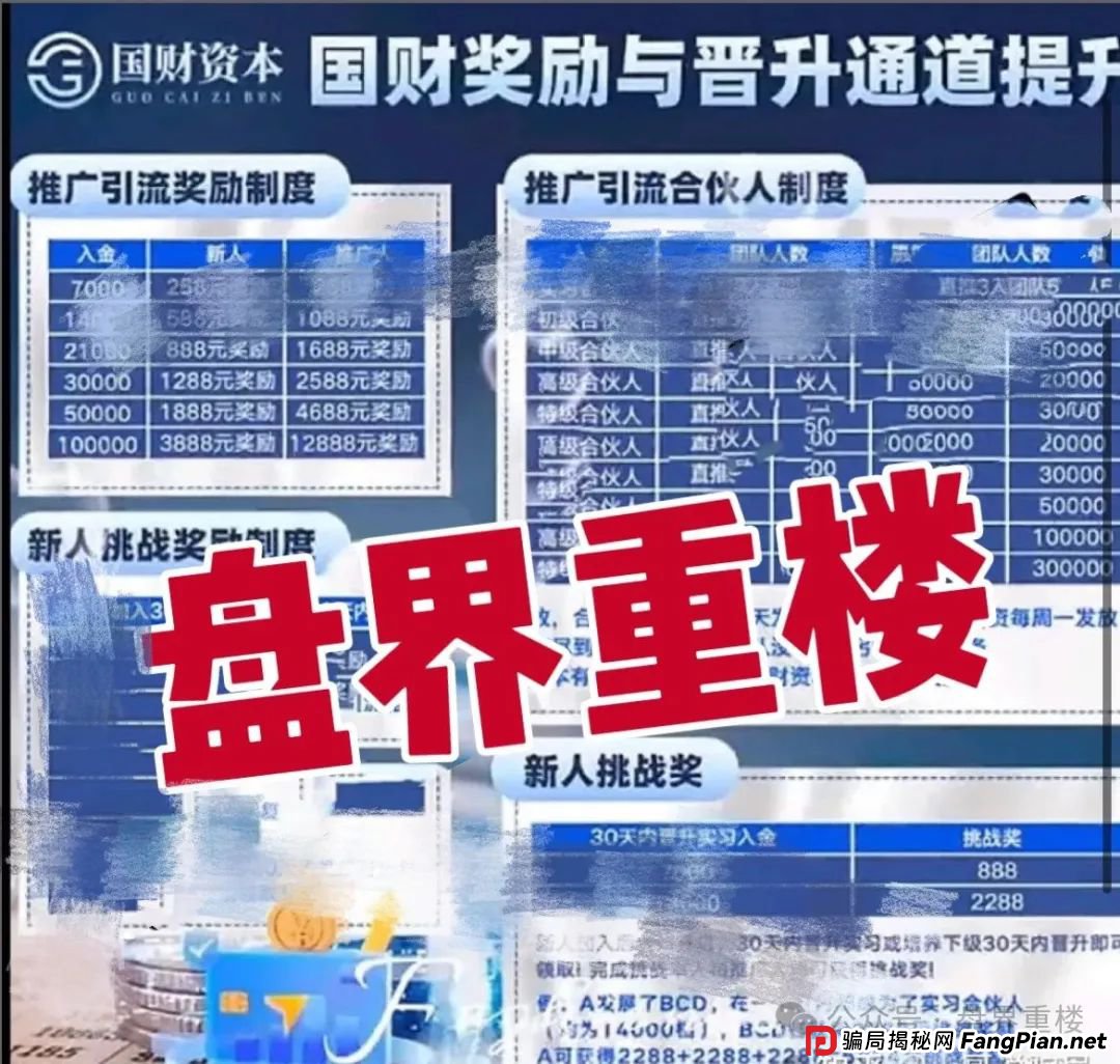 预警:佰宜康(国财资本)股票跟单类资金盘,目前操盘手已经圈钱几千万,已
