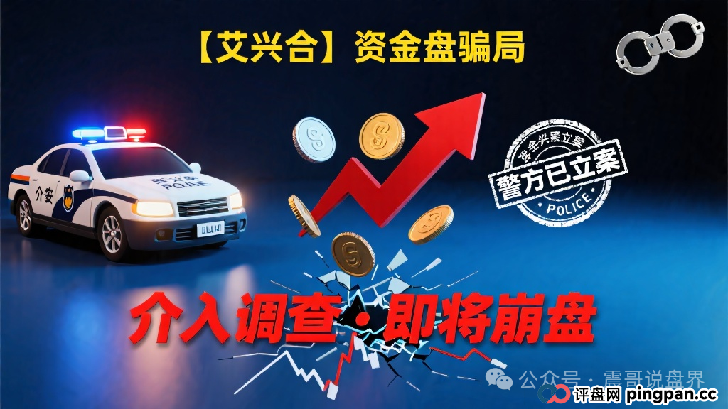 【艾兴合】已经被警方定性为资金盘骗局,已经介入调查,即将崩盘