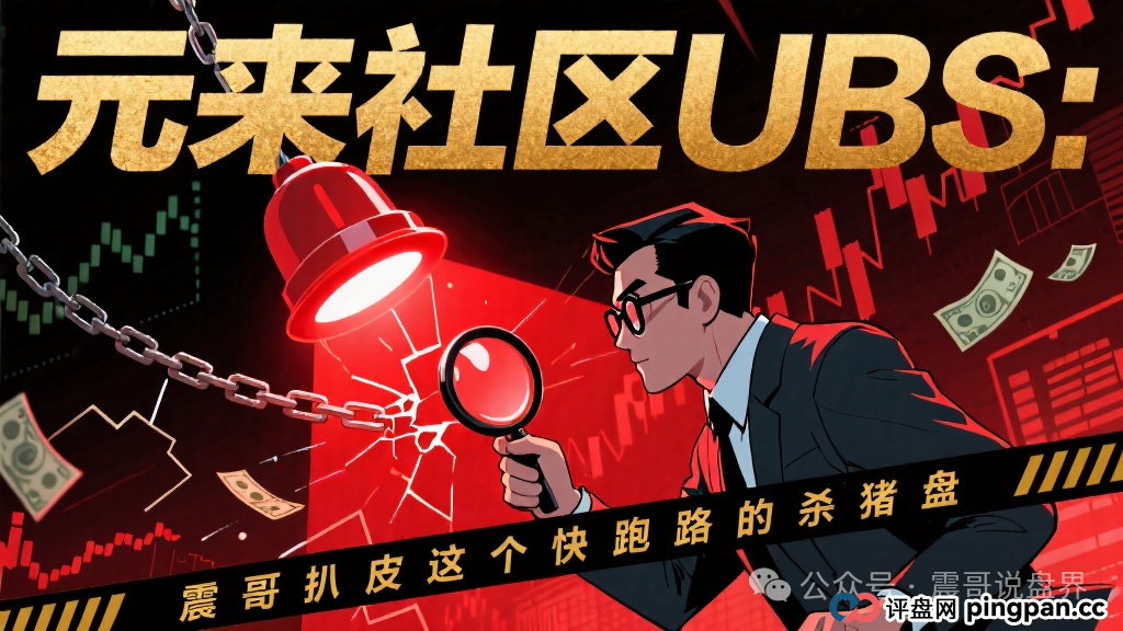 元来社区资金盘多久开始的？扒皮元来社区UBS，快跑路的杀猪盘，看到的速度远