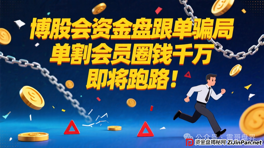 博股会资金盘跟单骗局,已经单割会员,圈钱千万即将跑路