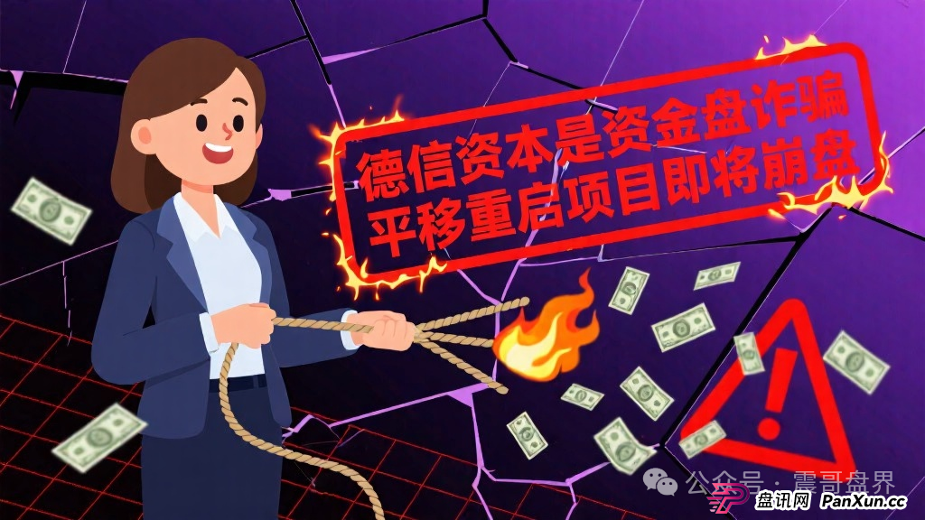 德信资本是资金盘诈骗,平移的重启项目,已经单割即将崩盘
