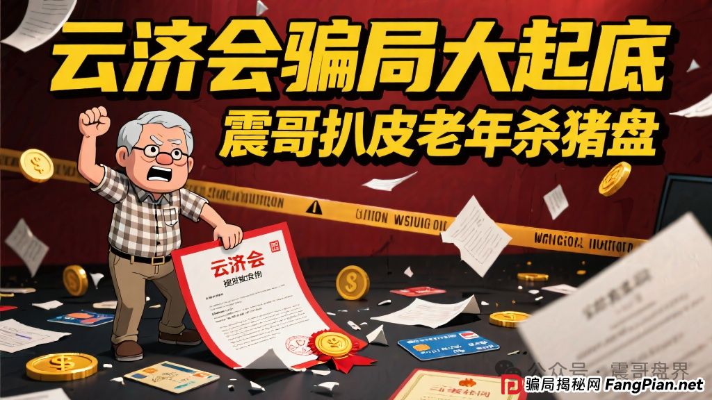 【云济会骗局大起底】震哥带你扒皮这个专坑中老年的杀猪盘(1) 【云济会骗局大起底】震哥带你扒皮这个专坑中老年的杀猪盘(1)