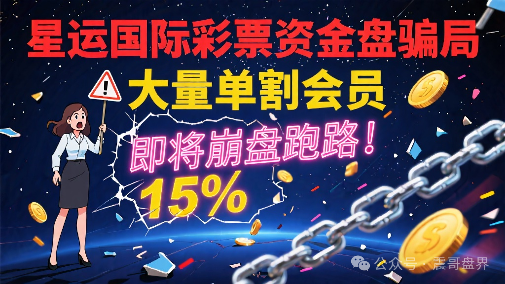 星运国际彩票资金盘骗局，大量单割会员，即将崩盘跑路(1)