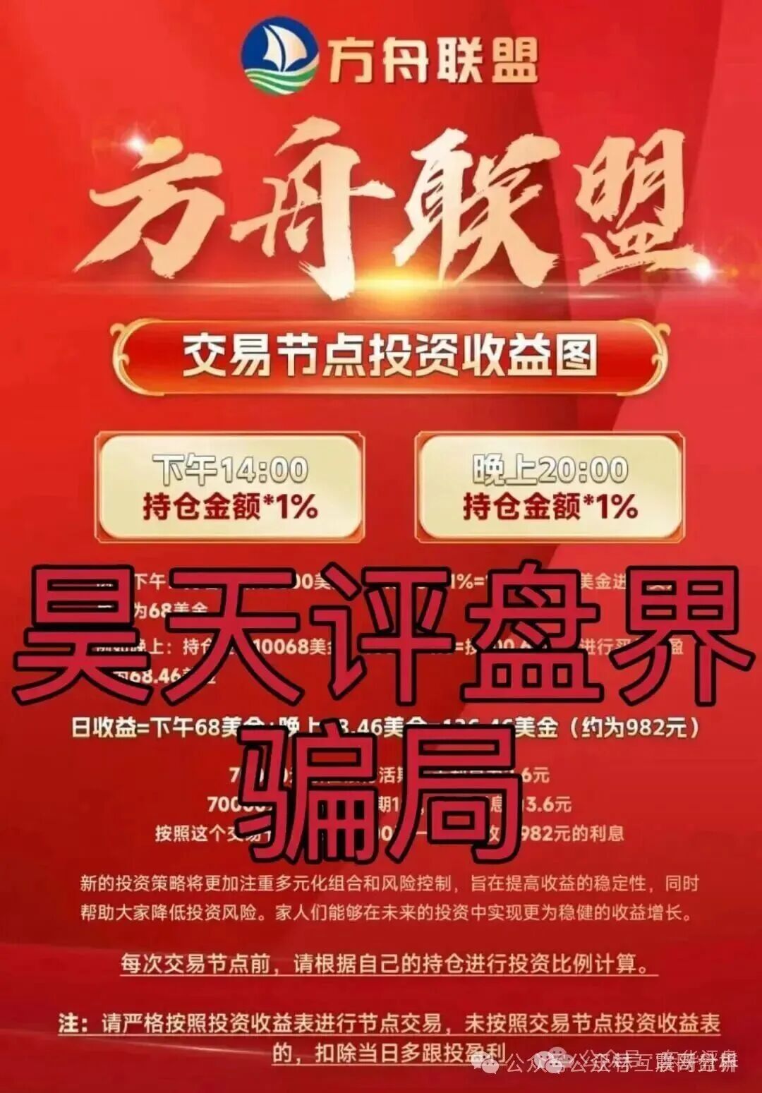 曝光：维盛社区，方舟联盟，佰嘉盈融诚投资这三个资金盘骗局即将崩盘跑路，高度预警(3)