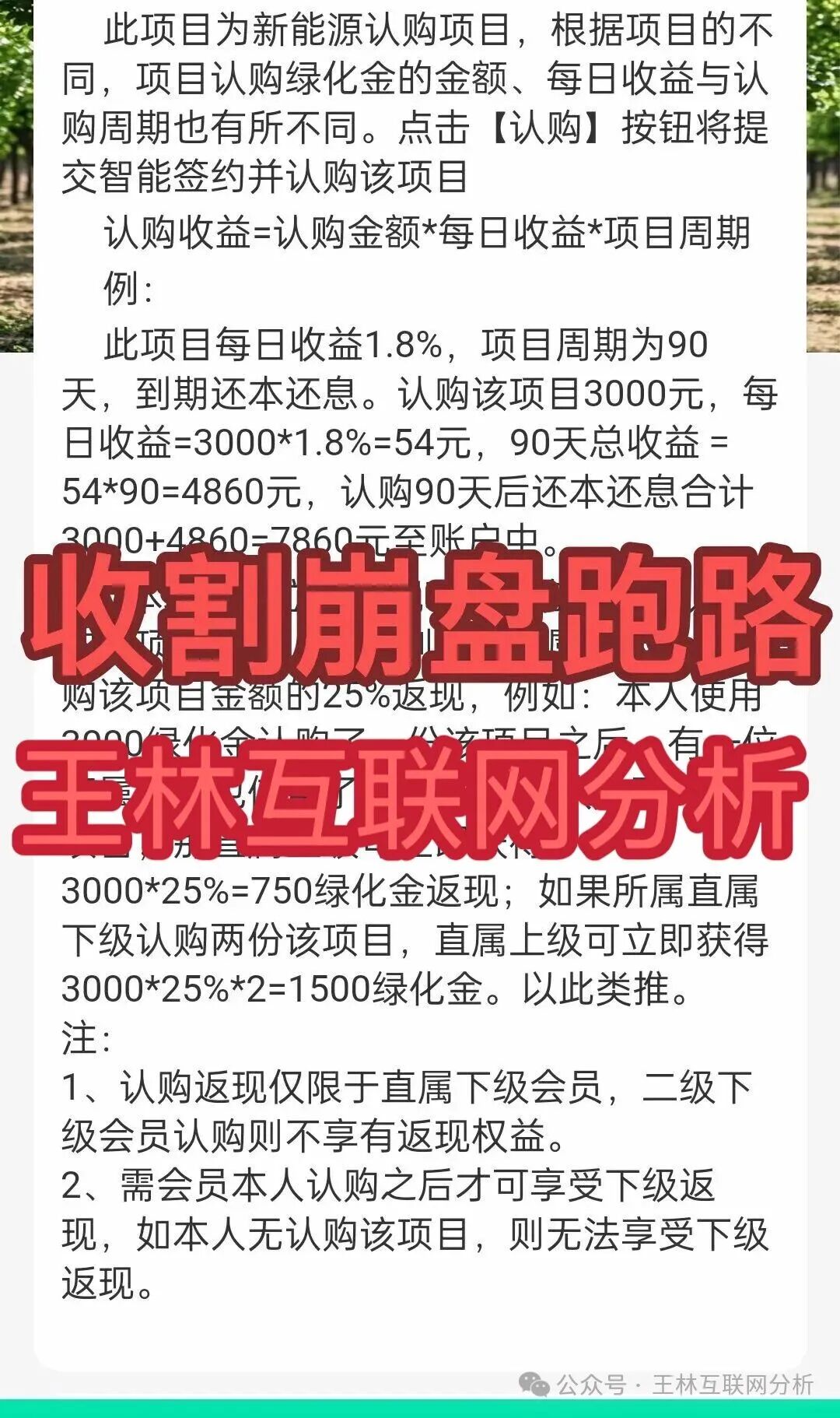 1月8日曝光：最新资金盘项目骗局，“正隆林业，olga欧嘉，联德私募（中联智投