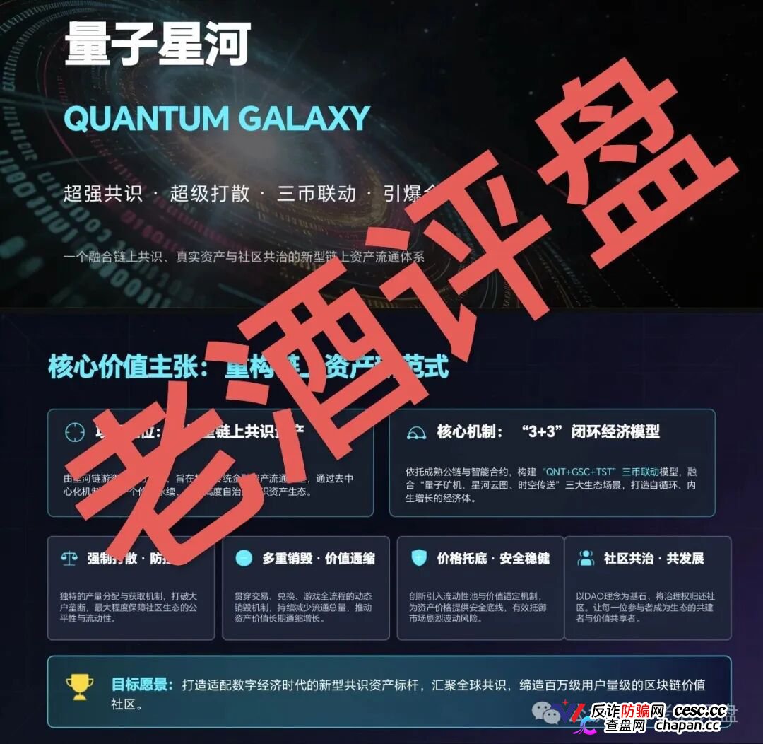 量子星河靠谱吗？三币联动是虚，传销裂变是实：量子矿机的算力都在后台数据里睡觉(2)