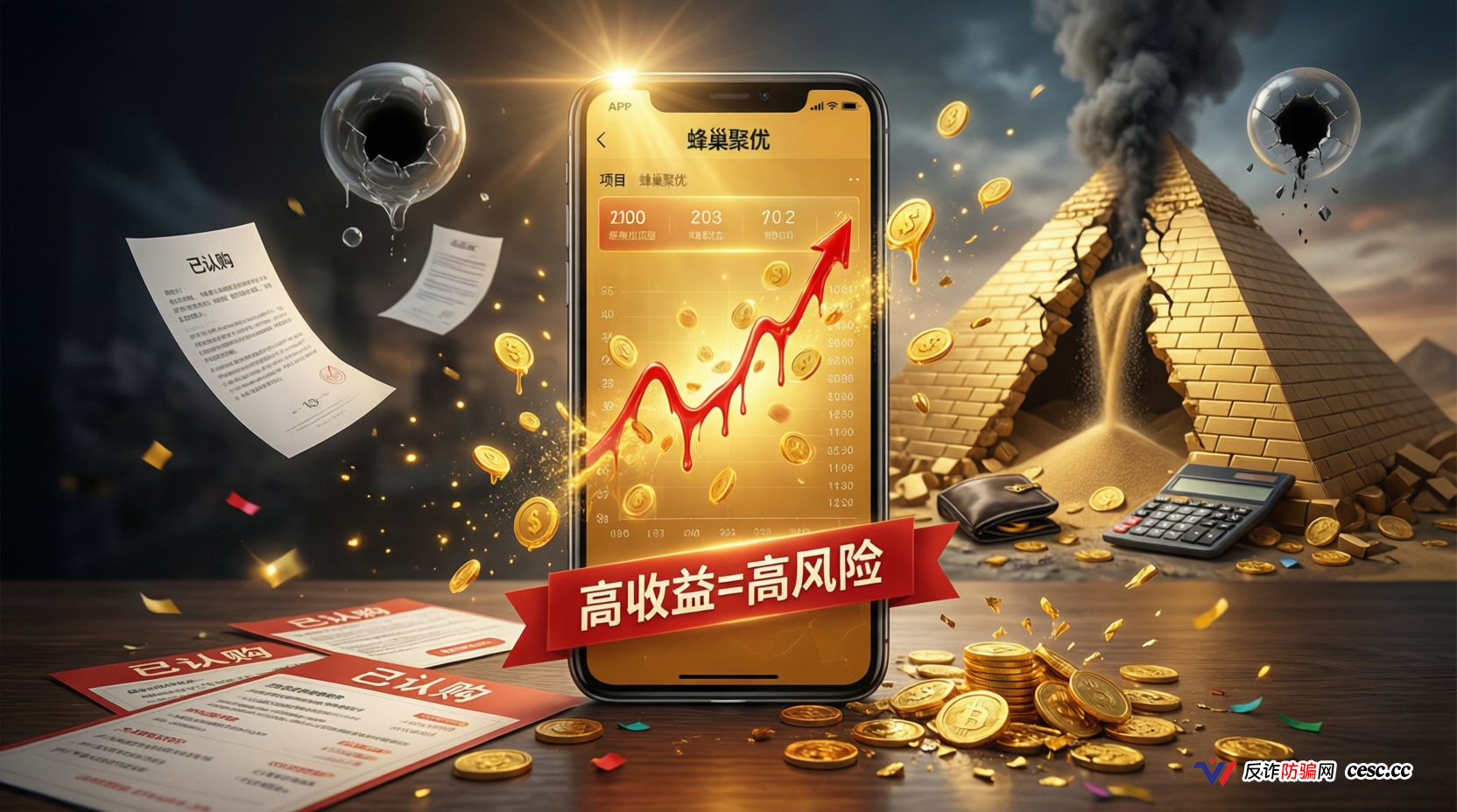蜂巢聚优｜披着跨境电商外衣的商城返利盘，已进入崩盘预警期(1)