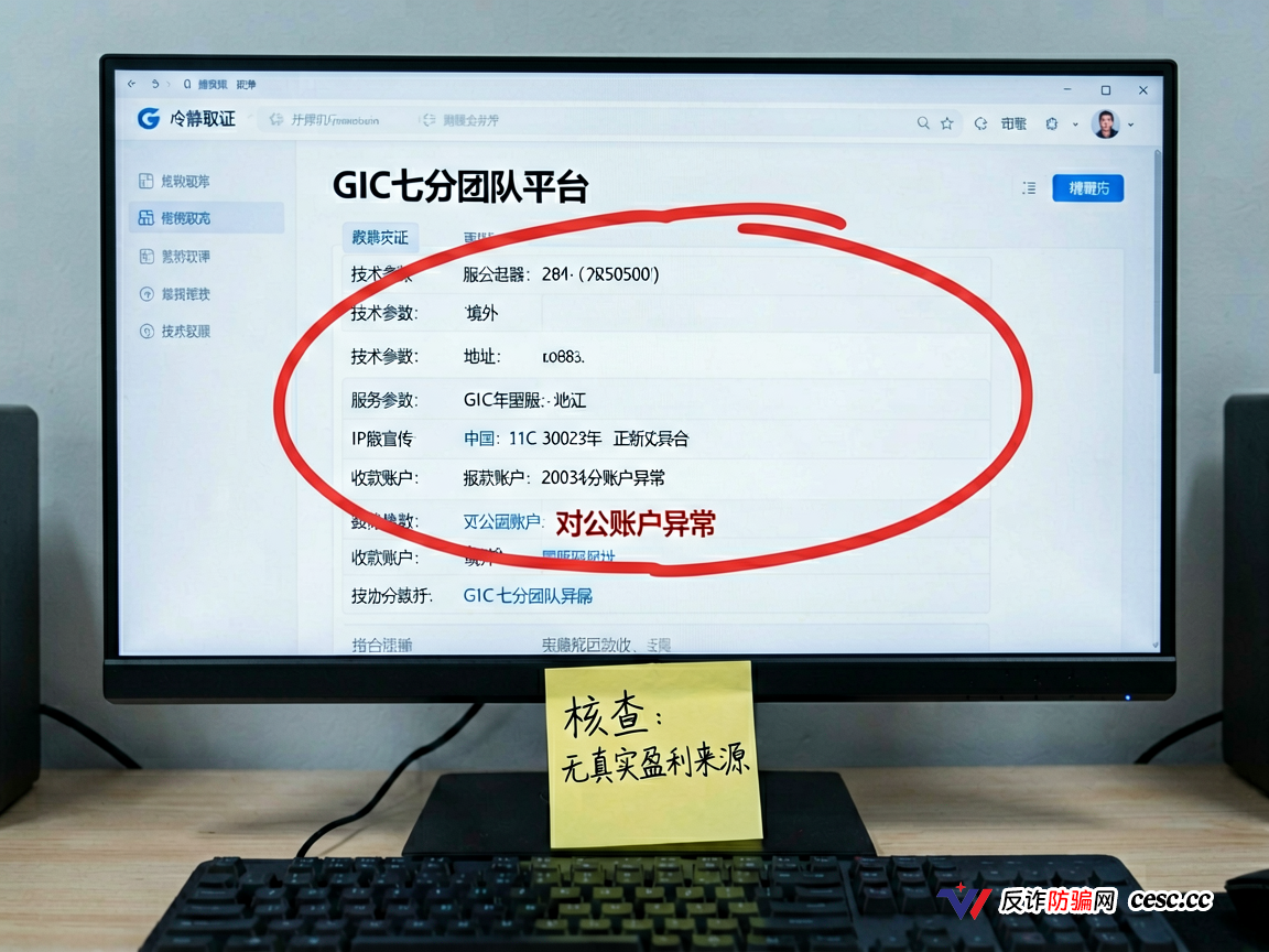 GIC七分团队的高息承诺，操盘手的跑路剧本，预警，崩盘风险加剧，参与者应立即离场