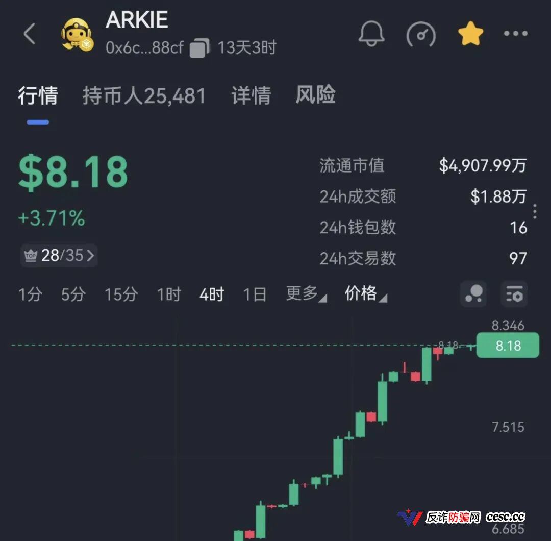 避雷指南：阿奇AI高危期月收益超30%年化360%，换皮方舟之境庞氏骗局再收割